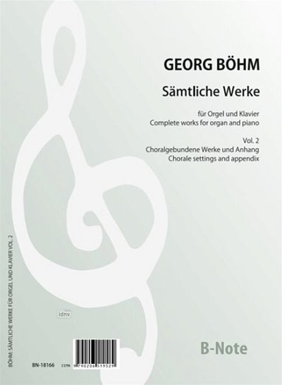 G. Böhm: Sämtliche Werke für Orgel und Klavier V, OrgmCemKlv