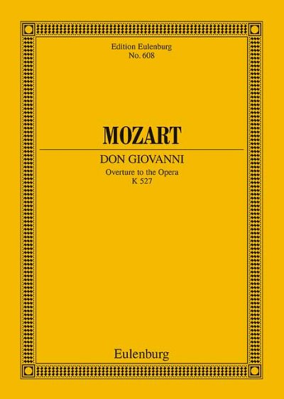 DL: W.A. Mozart: Don Giovanni, Orch (Stp)