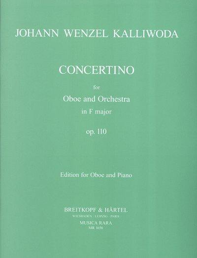 J.V. Kalivoda: Concertino F-Dur op. 110, ObOrch (KASt)