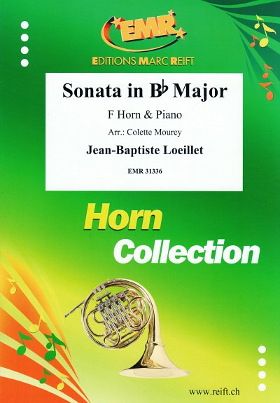 J.-B. Loeillet: Sonata in Bb major, HrnKlav (KlavpaSt)