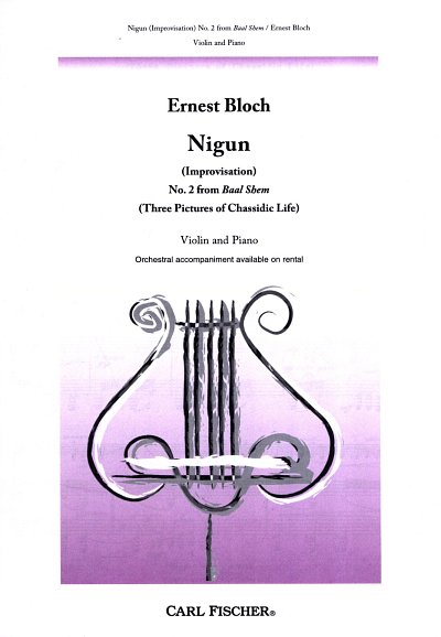 E. Bloch: Nigun (Baal shem 2), VlKlav (KlavpaSt)