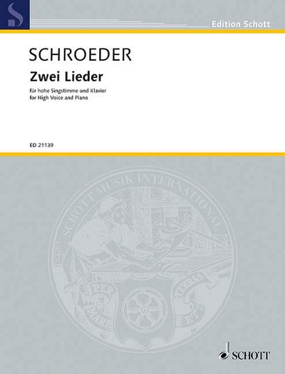 H. Schroeder: Zwei Lieder