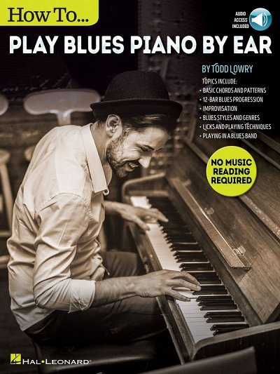 How to Play Blues Piano by Ear, Klav (+OnlAudio)