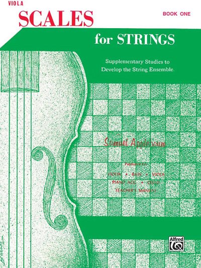 S. Applebaum: Scales for Strings, Book I, Va