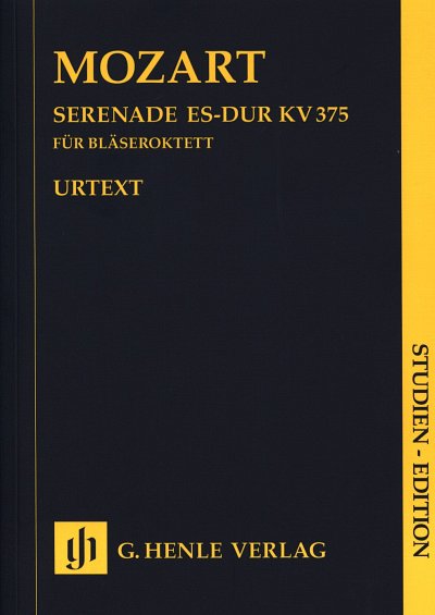 W.A. Mozart: Serenade Es-Dur KV 375, 2Ob2Kl2Hr2Fa (Stp)
