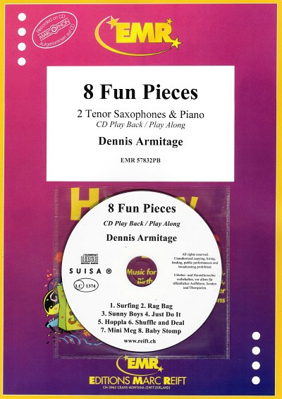 D. Armitage: 8 Fun Pieces, 2TsaxKlav (+CD)
