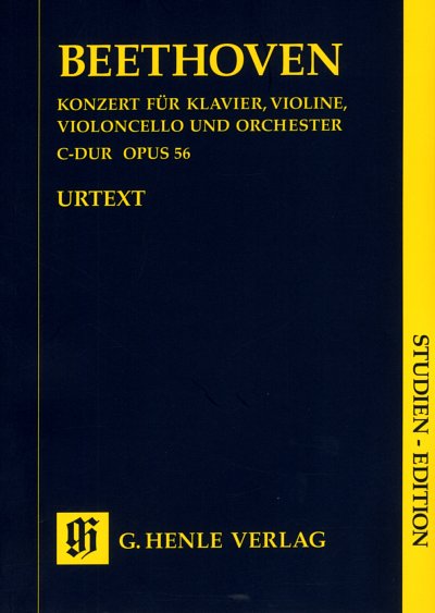 L. v. Beethoven: Konzert für Klavier, Vio, VlVcKlvOrch (Stp)