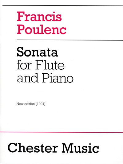 F. Poulenc: Sonata, FlKlav (KlavpaSt)