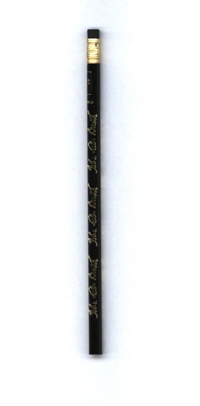 Bleistift - Bach (schwarz-gold)