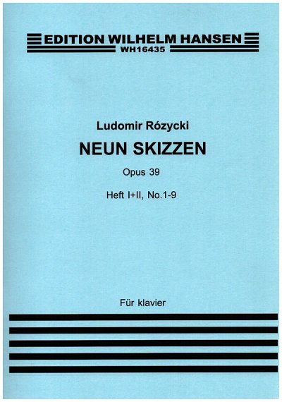 Neun Skizzen, Op. 39, No. 1-9, Klav