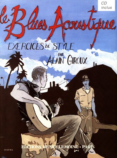 AQ: A. Giroux: Le blues acoustique, Git (+CD) (B-Ware)