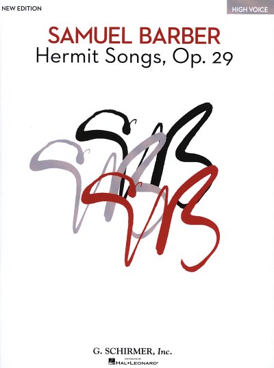 S. Barber: Hermit Songs op. 29 - High Voice, GesHKlav
