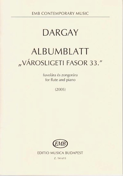 M. Dargay: Albumblatt - 