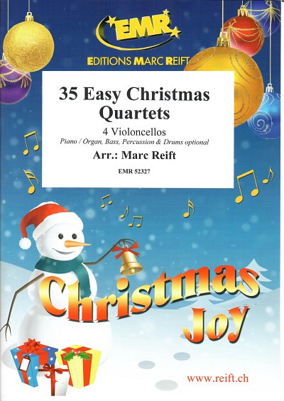 M. Reift: 35 Easy Christmas Quintets, 4Vc