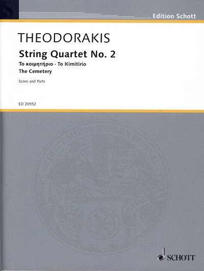 M. Theodorakis: Streichquartett Nr. 2 , 2VlVaVc (Pa+St)