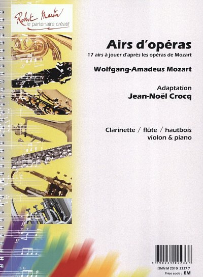 W.A. Mozart: Airs d_opéras, MelCBKlav (KlavpaSt)