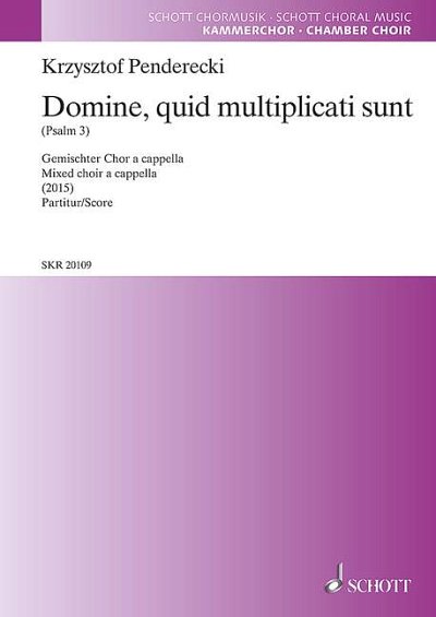 DL: K. Penderecki: Domine, quid multiplicati sunt (Chpa)