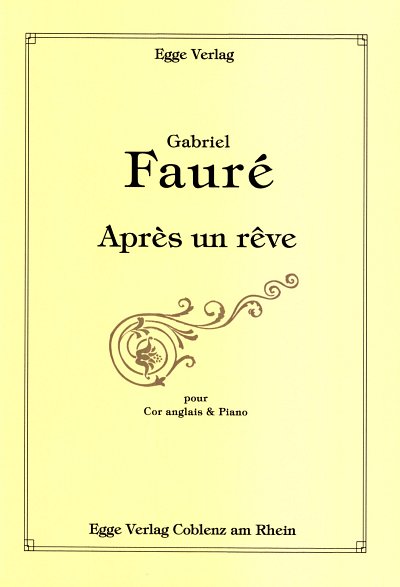 G. Fauré: Après un rêve, EhrnKlav (KlavpaSt)