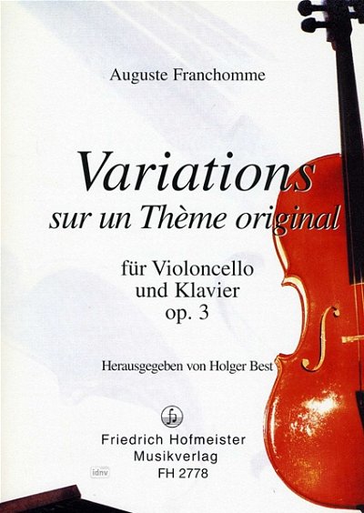 Variations sur un theme original op.3, VcKlav