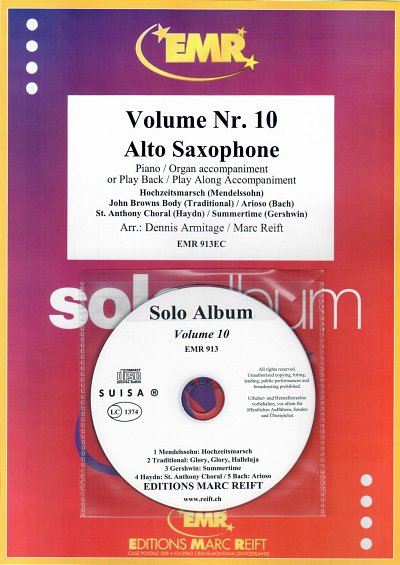 DL: M. Reift: Solo Album Volume 10, AsaxKlaOrg
