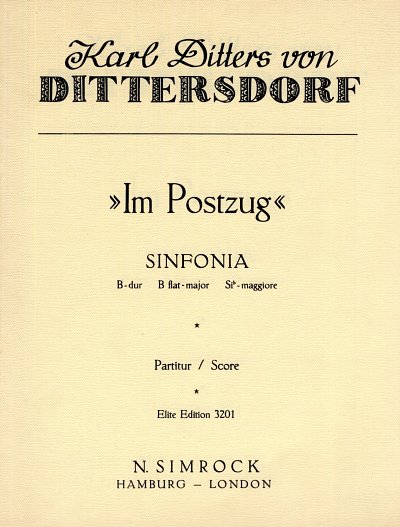 C. Ditters v. Ditter: Sinfonie B-Dur  (Part.)