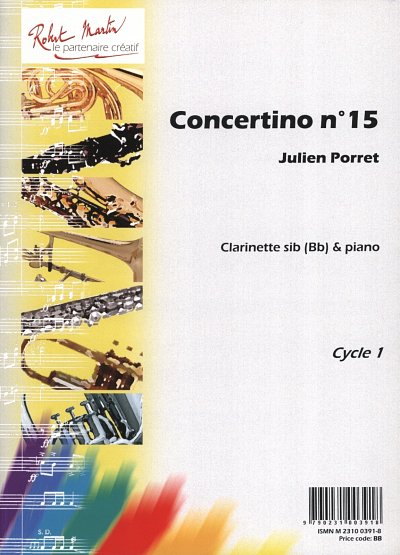 J. Porret: Concertino N° 15, KlarKlv (KlavpaSt)