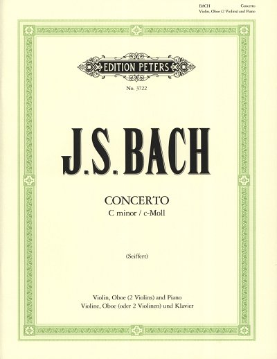 J.S. Bach: Konzert c-Moll BWV 1060, ObVlStrBc (KlaPa+St)