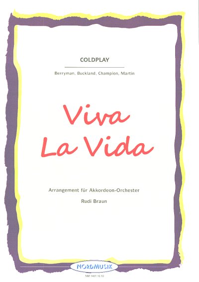 Coldplay: Viva la Vida, AkkOrch (Part.)