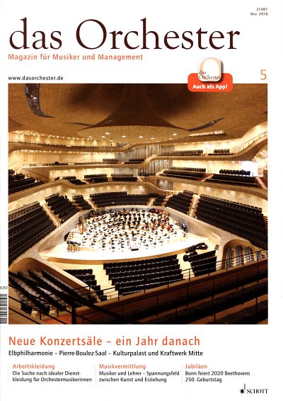 AQ: ORCH: das Orchester 2018/05 (ZS) (B-Ware)