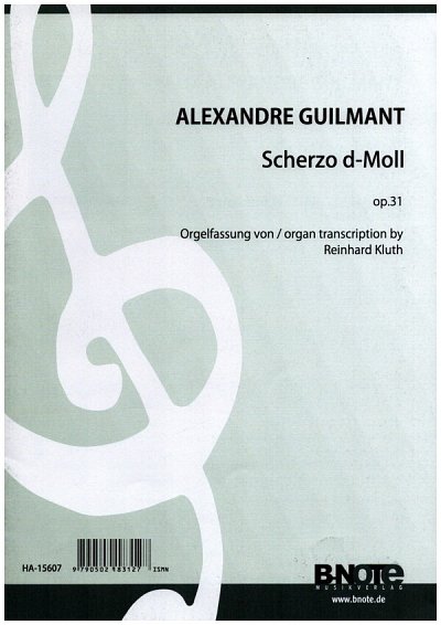 F.A. Guilmant et al.: Scherzo d-Moll op.31 (Arr. Orgel)