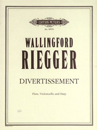W. Riegger et al.: Divertissement (1933)
