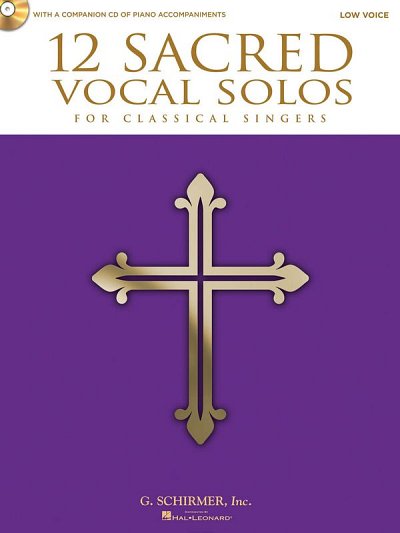 12 Sacred Vocal Solos for Classical Singers, Ges (Bu+CD)