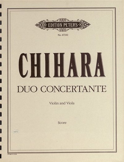 Chihara: Duo Concertante
