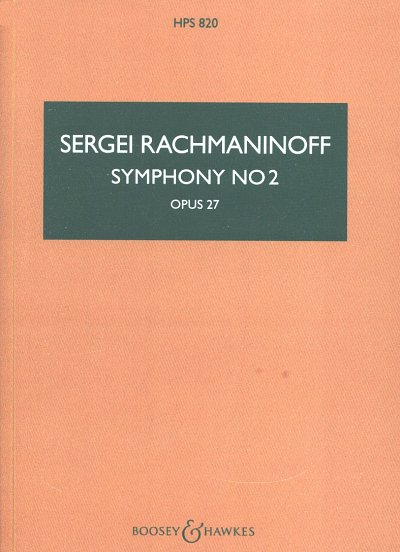S. Rachmaninow: Symphonie Nr. 2 Op. 27 (Japan E, Sinfo (Stp)