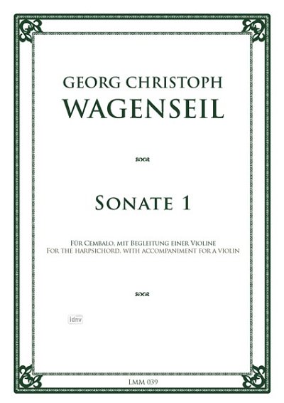 G.C. Wagenseil: Sonate op. 2,1, CembVl (Pa+St)