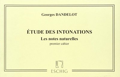 G. Dandelot: Étude des Intonations 1