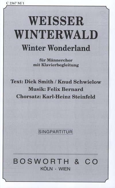 B. Felix: Weisser Winterwald, Mch4;Klv (Chpa)