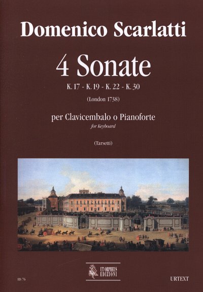 D. Scarlatti: 4 Sonate (K. 17, 19, 22, 30), Cemb/Klav