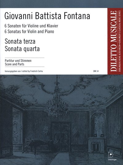 G.B. Fontana: 6 Sonaten 2, Vl/SbfObKlav (KlavpaSt)