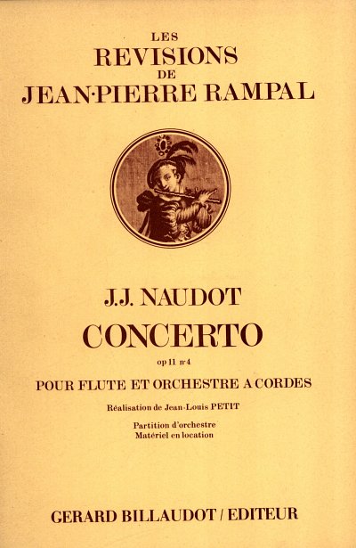 Concerto Opus 11 Nø4, Sinfo (Part.)