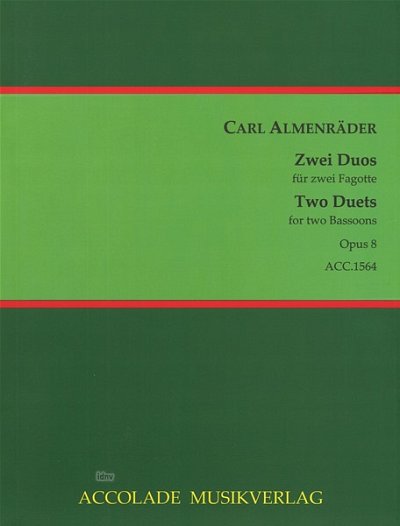 C. Almenräder: Zwei Duos op. 8 , 2Fag (Pa+St)