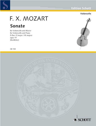 DL: F.X. Mozart: Sonate E-Dur, VcKlav