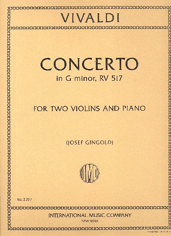 A. Vivaldi: Concerto Sol Op. 27 N. 2 (Bu)