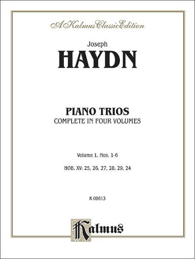 J. Haydn: Trios for Violin, Cello and Piano, Vol. I (Bu)