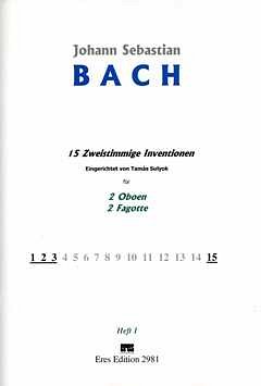 J.S. Bach: 15 Zweistimmige Inventionen 1