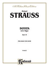 DL: R. Strauss: Strauss: Sonata in E flat Maj, VlKlav (Klavp
