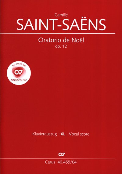 C. Saint-Saens: Oratorio de Noel op. 12, 5GsGchStroOr (KAXL)