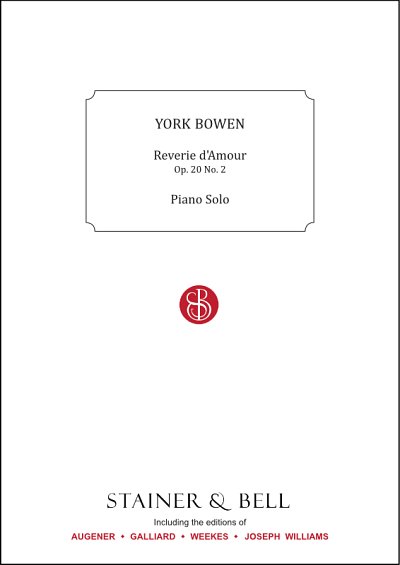 Y. Bowen: Reverie d_amour Op. 20, No. 2, Klav