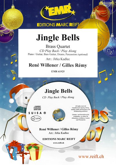 R. Willener: Jingle Bells, 4Blech (+CD)