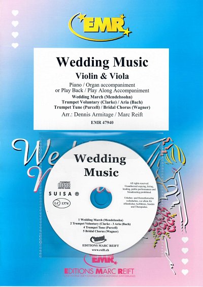M. Reift: Wedding Music, VlVlaKlv/Org (+CD)